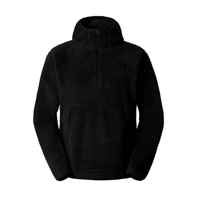 TNF Campshire Black Moisture-Wicking Fleece Hoodie NF0A84HX-JK3