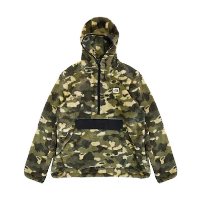 TNF Campshire Camo Pullover Hoodie Outdoor Fleece Jacket NF0A3YRS-P53