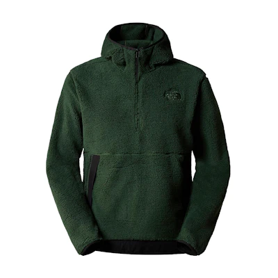 TNF Campshire Fleece Hoodie Men’s Pine Green NF0A84HX-KII