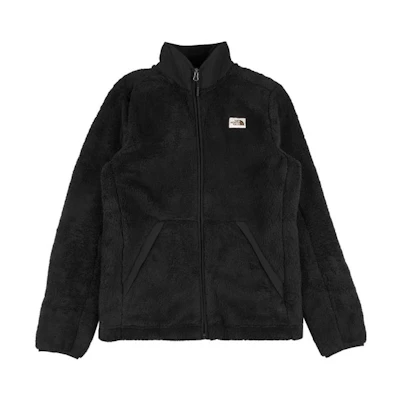 TNF Campshire Logo Fleece Jacket Black Outdoor Warm Jacket NF0A3YRT-JK3