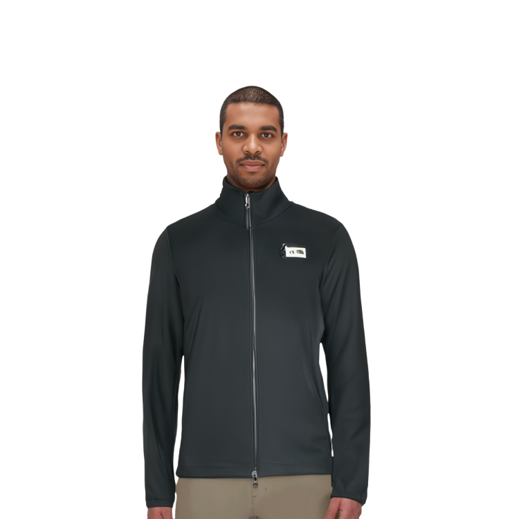 TNF Campshire Logo Fleece Jacket Black Outdoor Warm Jacket NF0A3YRT-JK3 圖 4