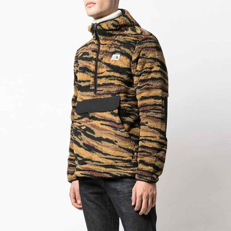 TNF Campshire Pullover Hoodie Yellow Tiger Stripe NF0A3YRS-W2G 圖 3