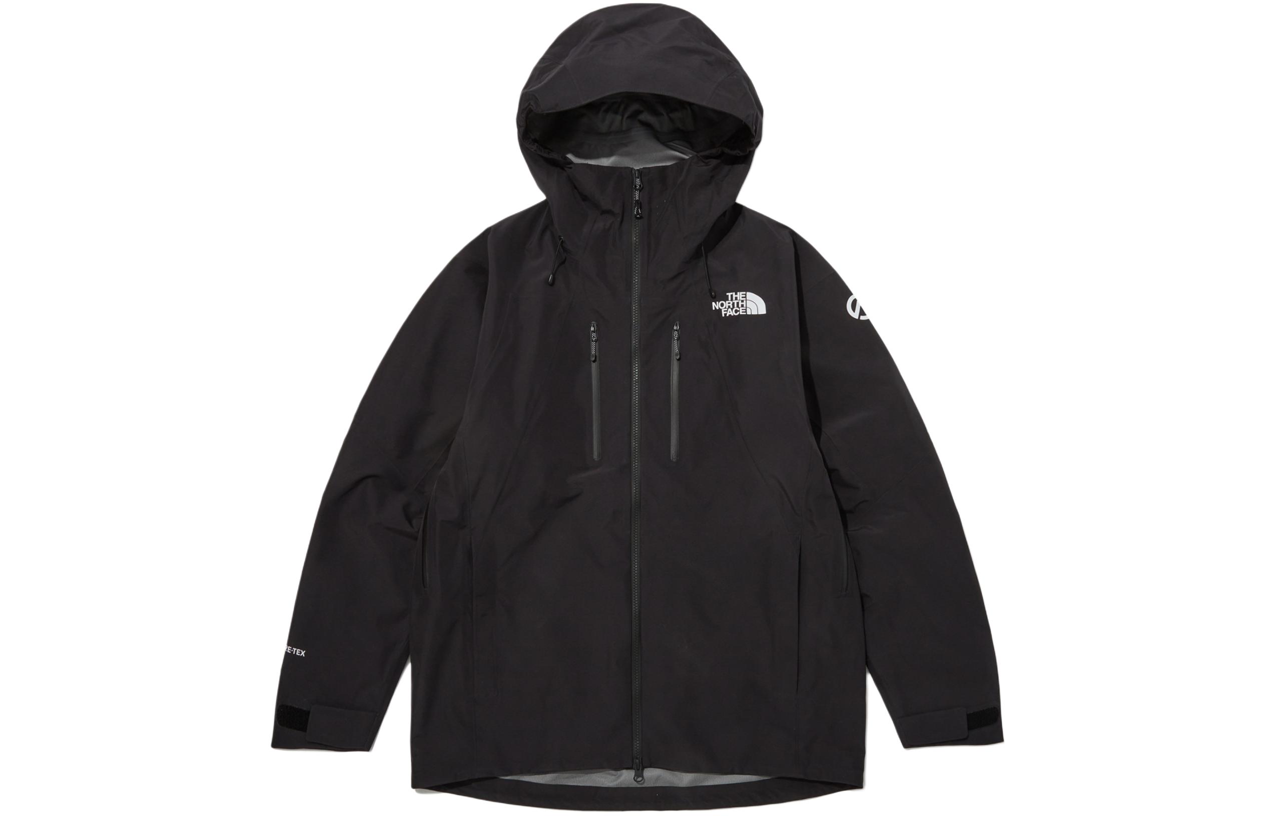 TNF Cantega Logo GTX Hooded Jacket Black NJ2GP73A