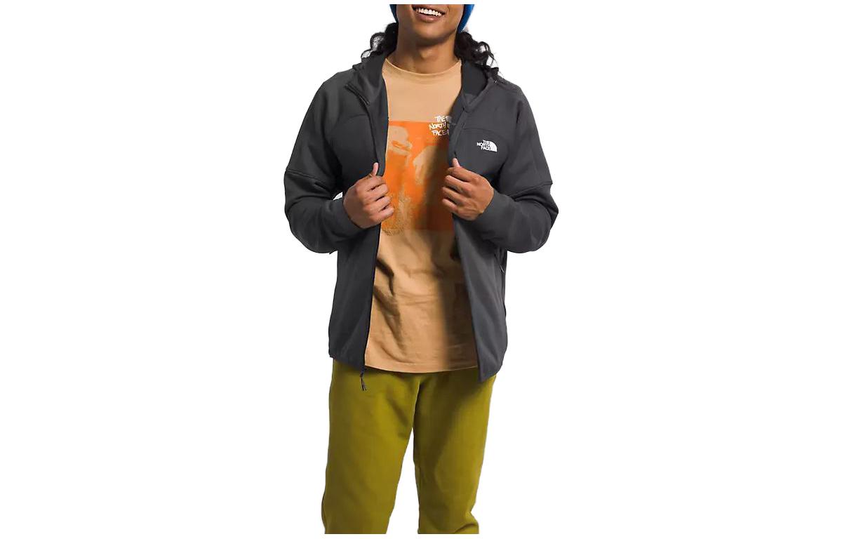 TNF Canyonlands High Altitude Hoodie Asphalt Gray Jacket Men NF0A84HU-0C5