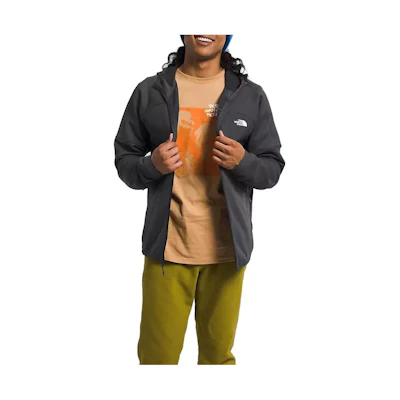 TNF Canyonlands High Altitude Hoodie Asphalt Gray Jacket Men NF0A84HU-0C5