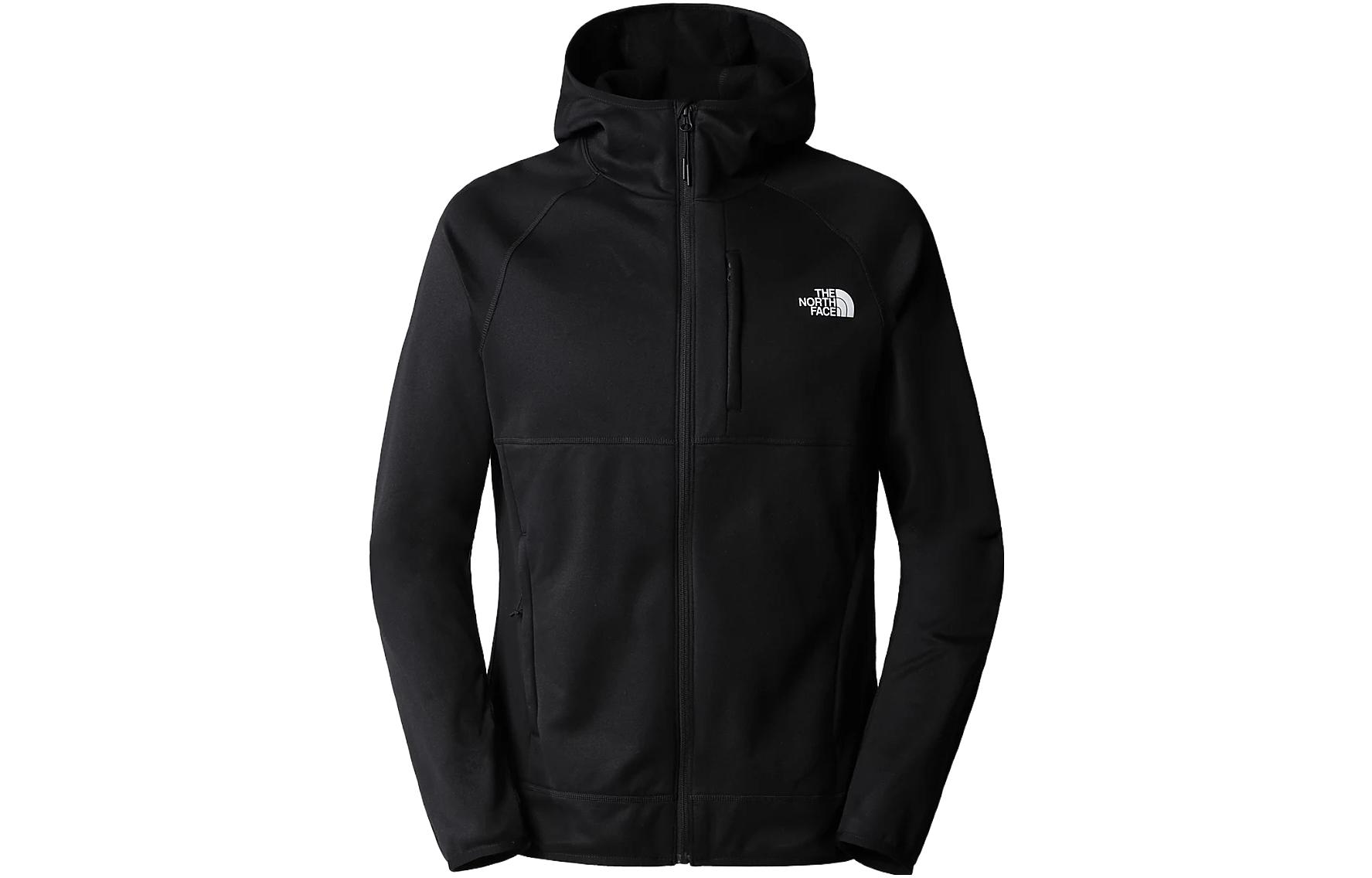 TNF Canyonlands Solid Logo Fleece Hoodie Jacket Black () NF0A5G9U-JK3