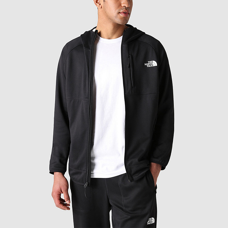 TNF Canyonlands Solid Logo Fleece Hoodie Jacket Black () NF0A5G9U-JK3 圖 5