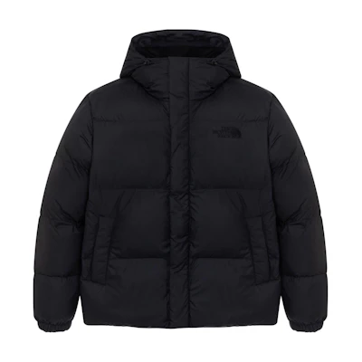 TNF Carbon Grey Logo Long Sleeve Hooded Zip Cotton Jacket NJ3NQ50K