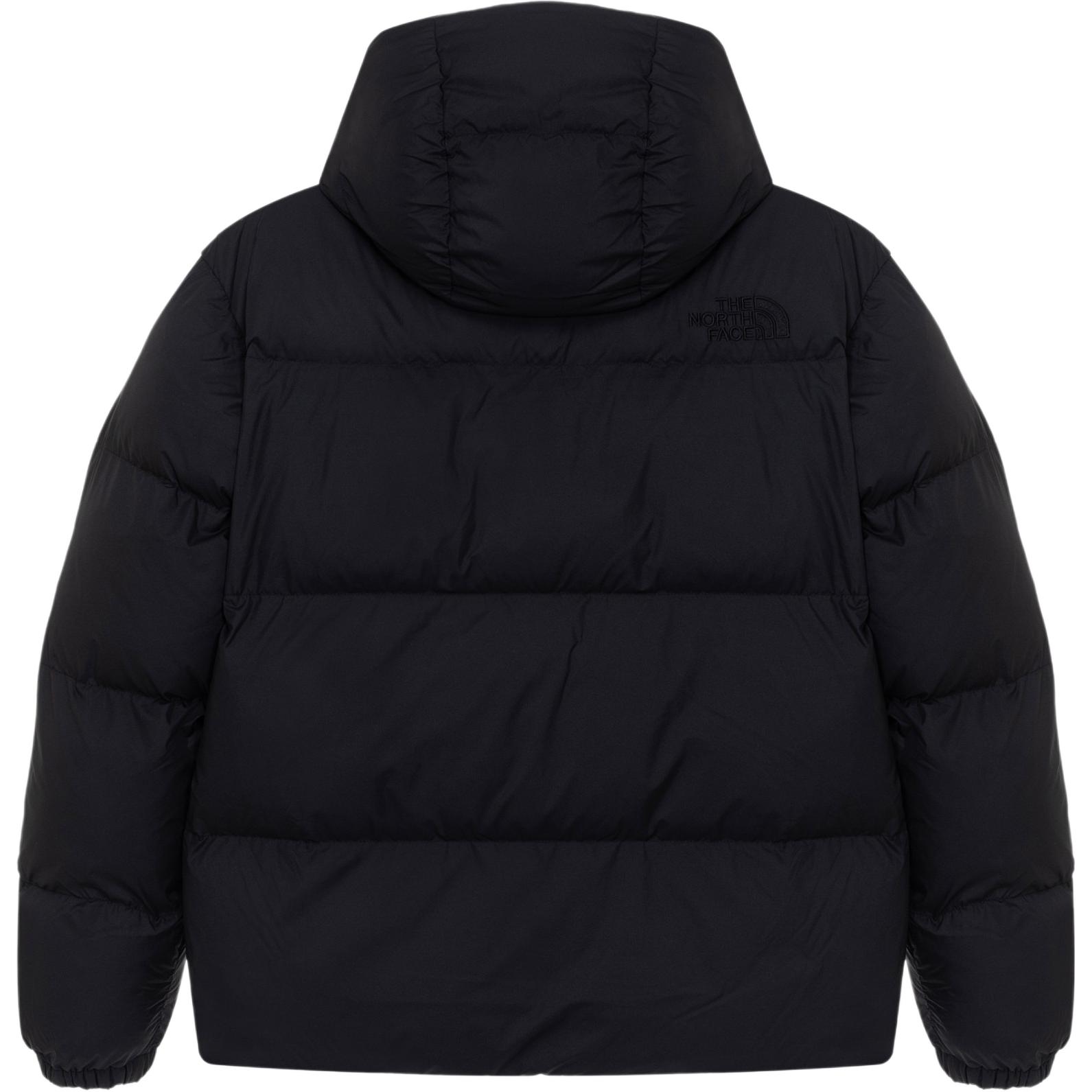 TNF Carbon Grey Logo Long Sleeve Hooded Zip Cotton Jacket NJ3NQ50K 圖 3