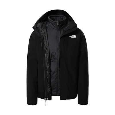 TNF Carto Triclimate 3-in-1 Waterproof Jacket Black NF0A5IWI-JK3