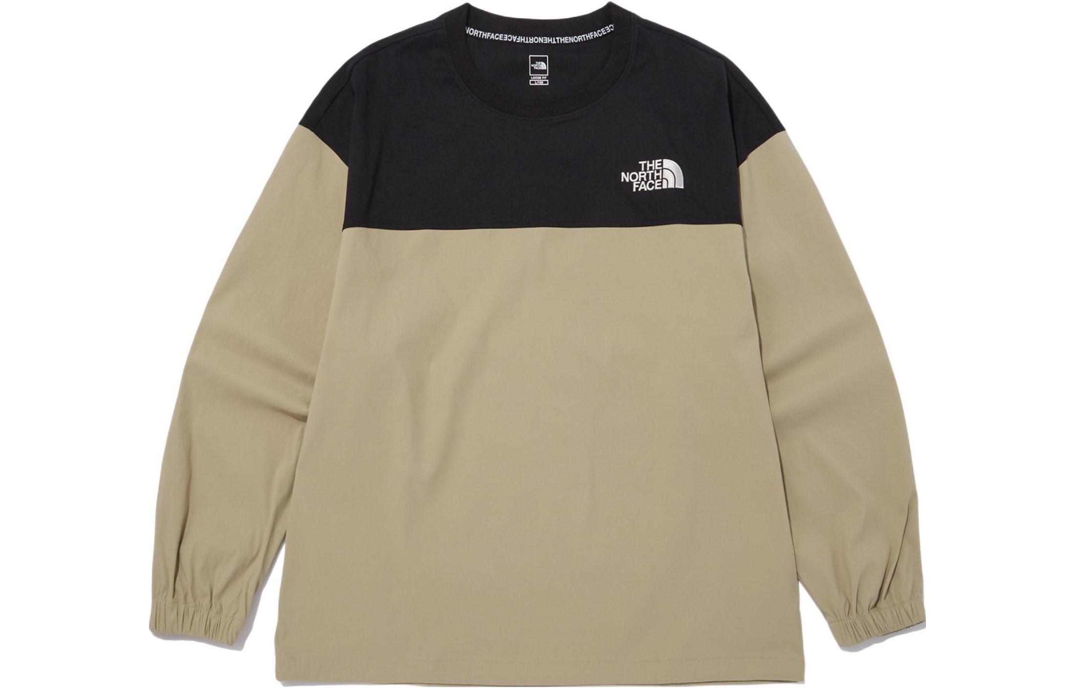 TNF Casual Colorblock Crewneck Sweatshirt Long Sleeve NM5MN54B