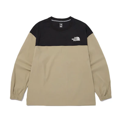 TNF Casual Colorblock Crewneck Sweatshirt Long Sleeve NM5MN54B