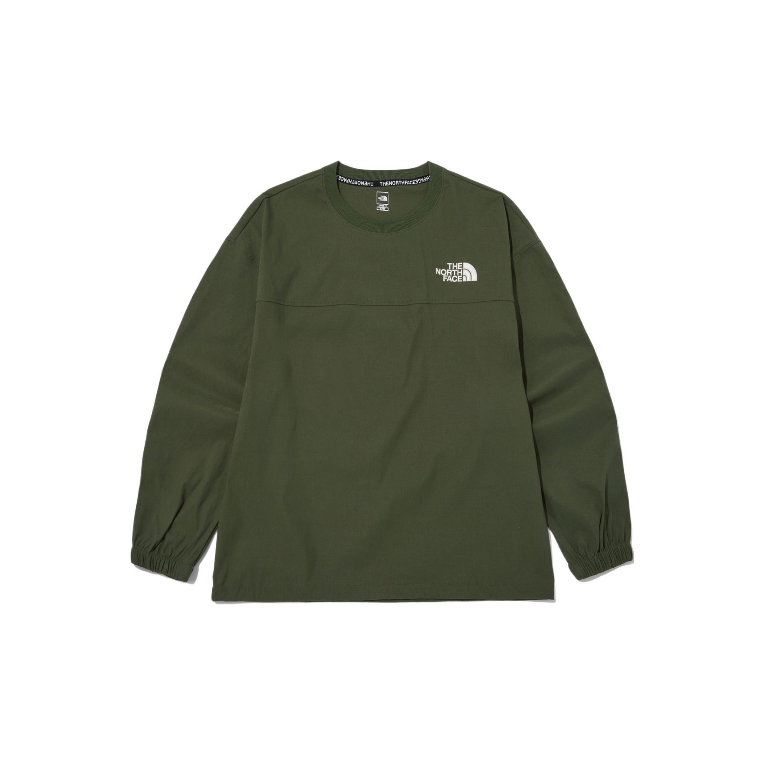 TNF Casual Crewneck Pullover Sweatshirt Green NM5MN54C