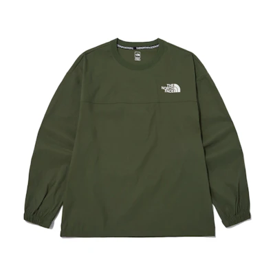 TNF Casual Crewneck Pullover Sweatshirt Green NM5MN54C