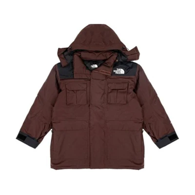 TNF Casual Hoodie Jacket Brown with Utility Pockets NF0A831H-LOS