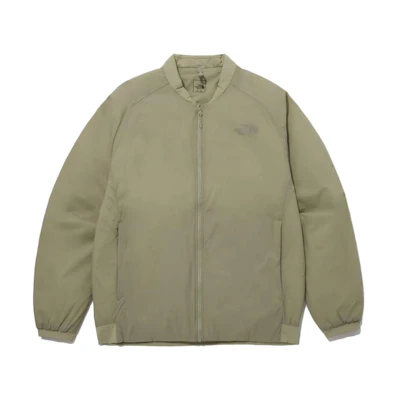 TNF Casual Loose-Fit Solid Color Zip-Up Padded Jacket NJ3NP72C