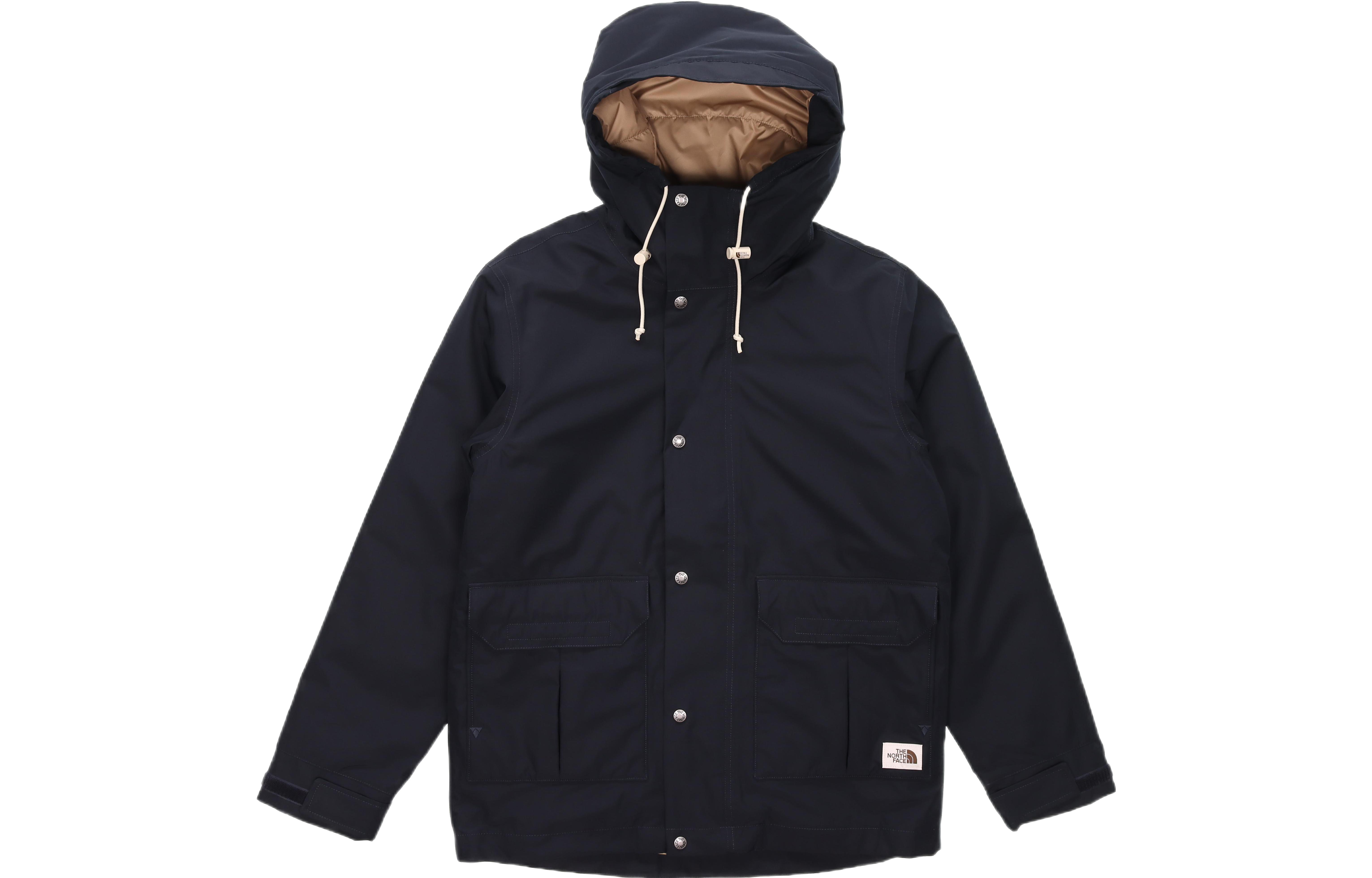 TNF Casual Navy Hooded Single-Breasted Jacket Unisex NF0A7QS4-10P