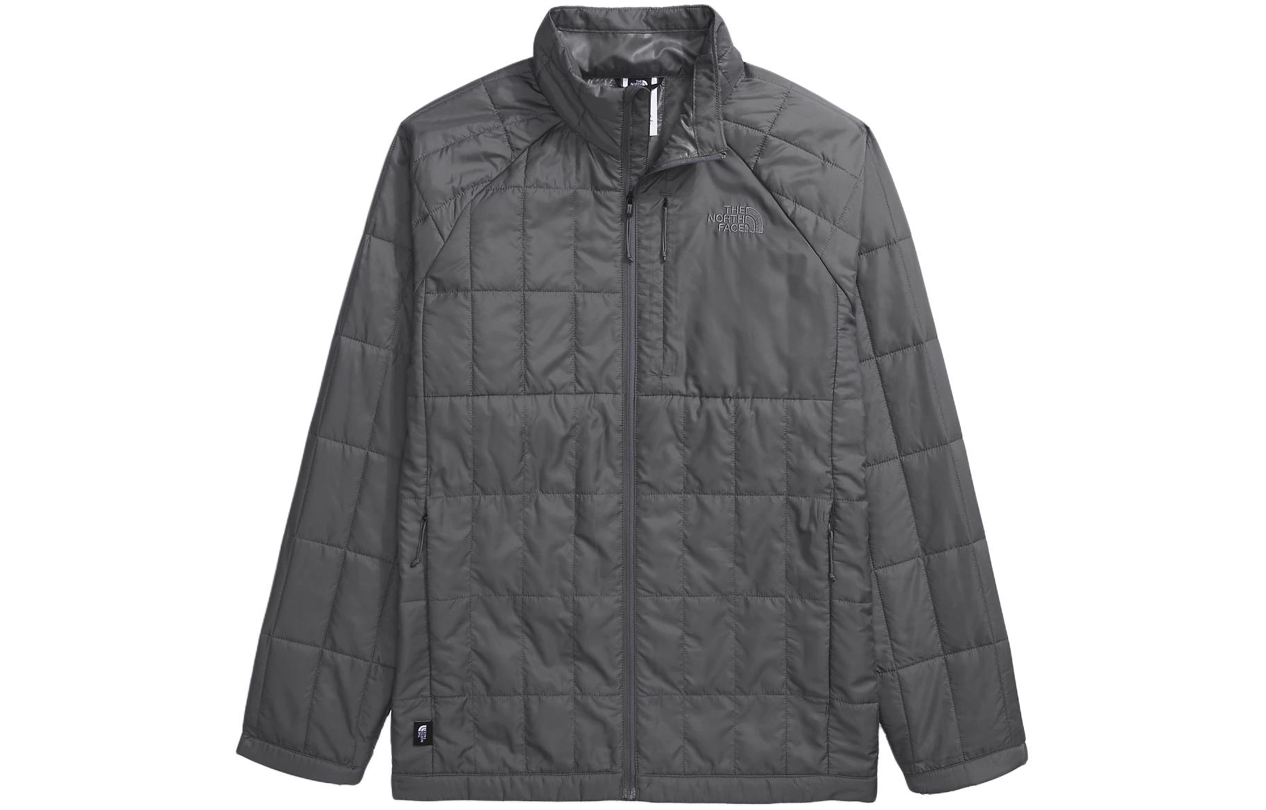 TNF Casual Stand Collar Jacket in Smoky Pearl Color NF0A84HK-0UZ