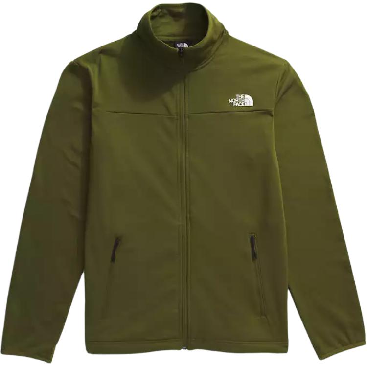 TNF Cedar Trail Grid Loose Fit Long Sleeve Jacket Olive - NF0A8AZF-PIB 圖 2