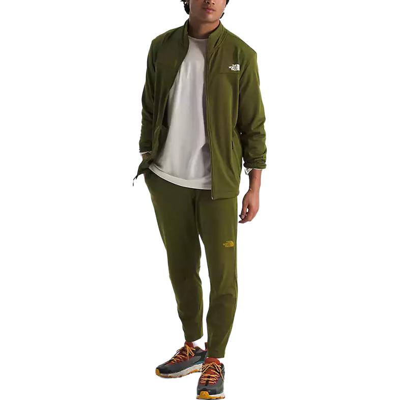 TNF Cedar Trail Grid Loose Fit Long Sleeve Jacket Olive - NF0A8AZF-PIB 圖 3