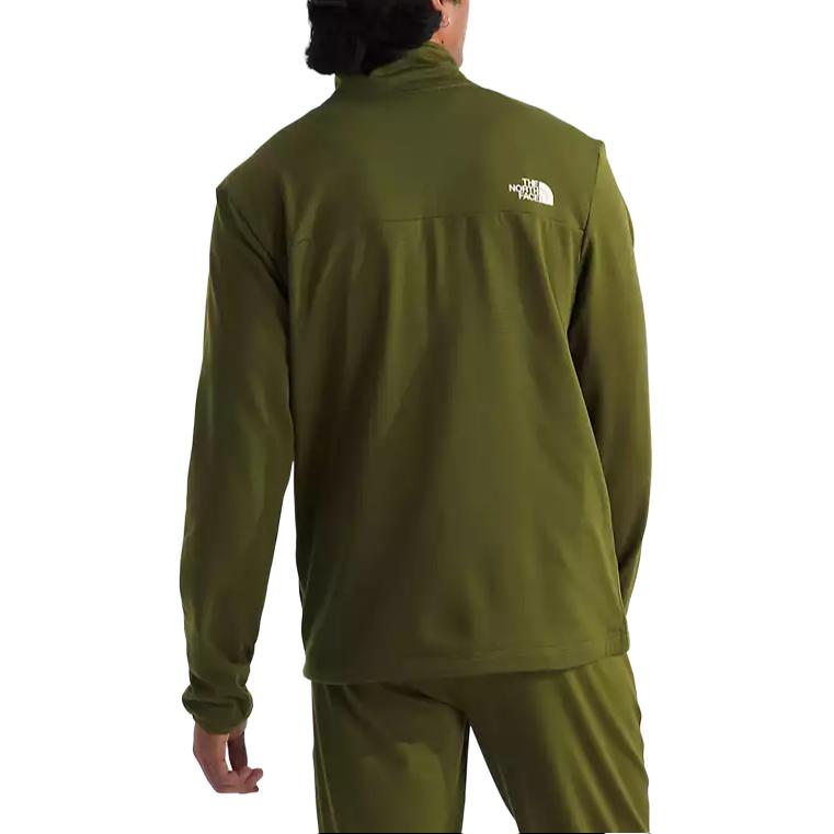 TNF Cedar Trail Grid Loose Fit Long Sleeve Jacket Olive - NF0A8AZF-PIB 圖 4