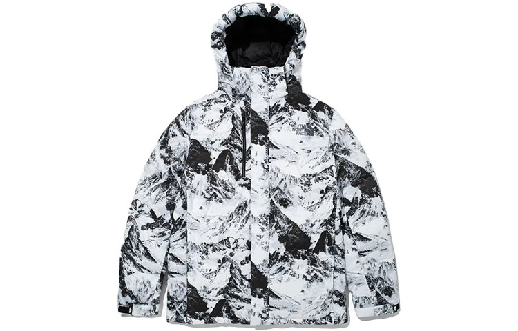 TNF Challenge Air Waterproof Puffer Jacket White Unisex Winter NJ1DM72D