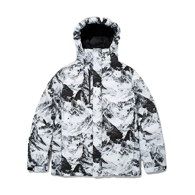 TNF Challenge Air Waterproof Puffer Jacket White Unisex Winter NJ1DM72D