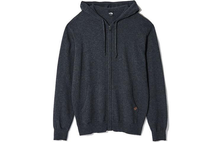 TNF Charcoal Full-Zip Hoodie Jacket NJ5JL56A