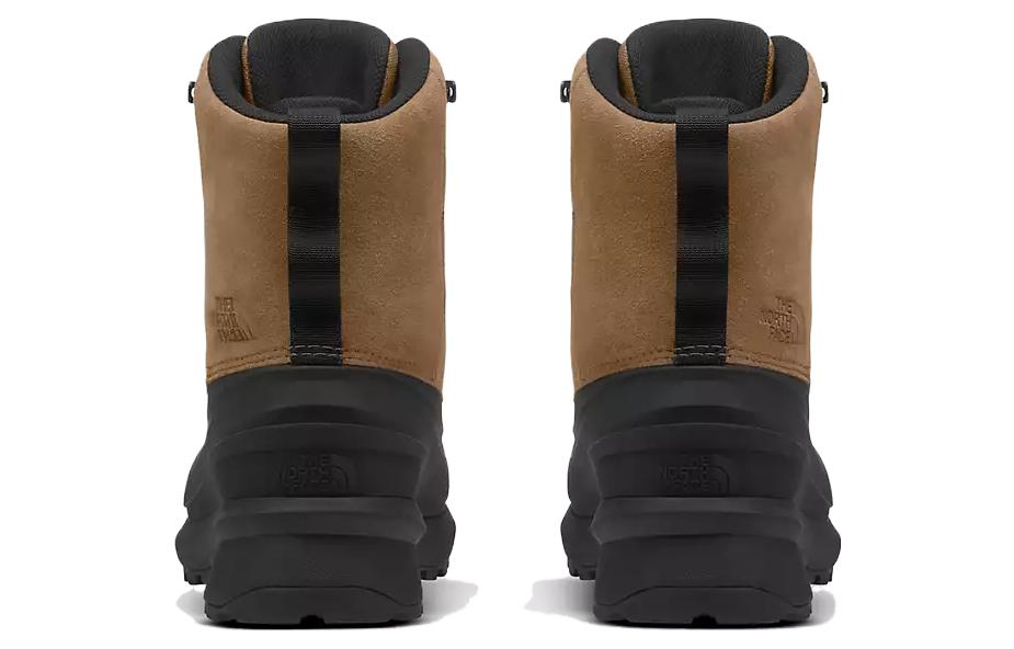 Lookbook 北面THE NORTH FACE Chilkat 耐磨減震 舒適百搭 中筒 戶外靴 男款 黑棕色