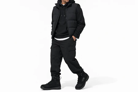 Order 北面THE NORTH FACE Chilkat V Cognito 保暖減震 舒適耐磨 中筒 戶外靴 男款 黑色