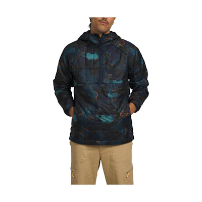 TNF Circaloft ¼-Zip Navy Pullover Jacket Full Print Hoodie NF0A84HN-OQ4