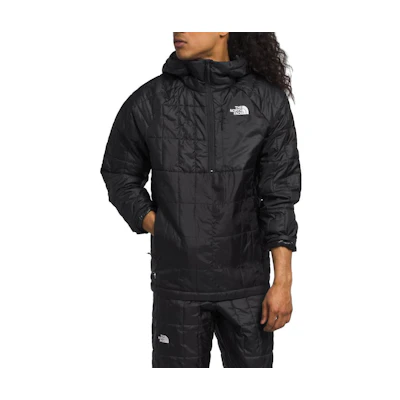 TNF Circaloft ¼-Zip Pullover Black Jacket with Logo Print NF0A84HN-JK3