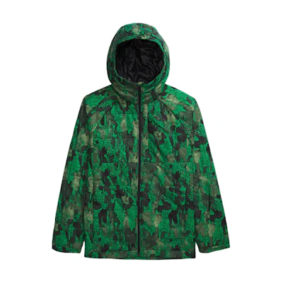 TNF Circaloft Full-Zip Hoodie Jade Camo Green NF0A86Z8-SHO