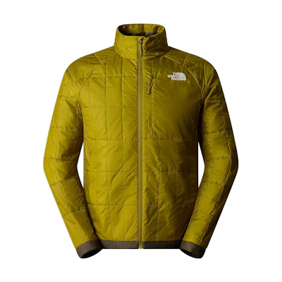 TNF Circaloft Waterproof Insulated Outdoor Jacket Yellow Green Men NF0A88EW-KSO