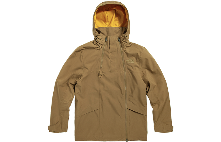 TNF City Light Dryvent Waterproof Breathable Jacket Brown NF0A4U5W-173