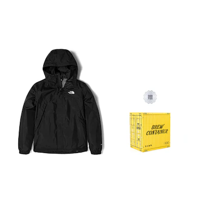 TNF City Outdoor Hooded Softshell Jacket Black SS22 NF0A7QOH-JK3