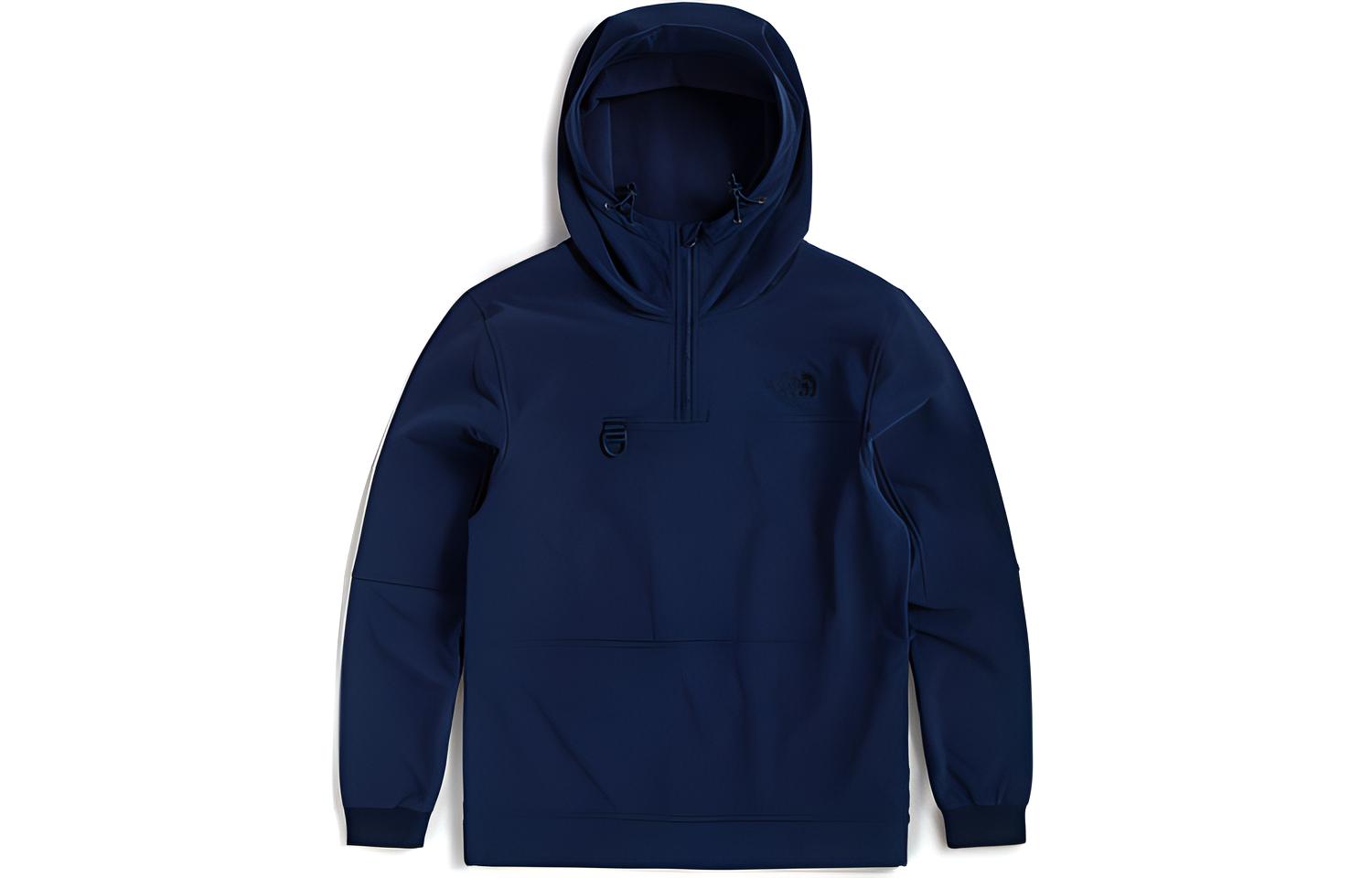 TNF City Pullover Hoodie Blue Windproof Fleece Casualwear NF0A4U6M-L4U