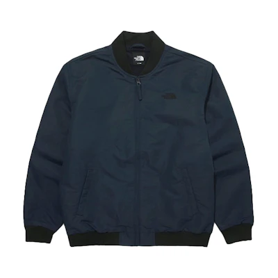 TNF City Travel Ex Bomber 2 Fleece Jacket Navy Winter Edition NJ3BM51A