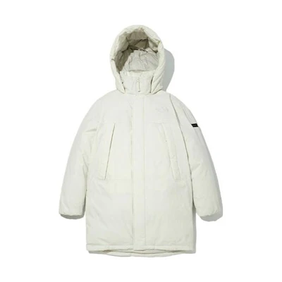 TNF City Travel Parka Jacket White NJ1DM77C