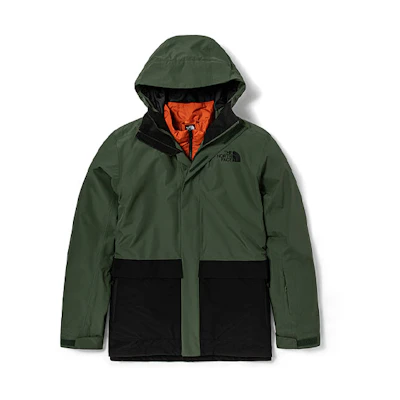 TNF Clement Triclimate® 3-in-1 Winter Jacket Green NF0A4QX7-1AU
