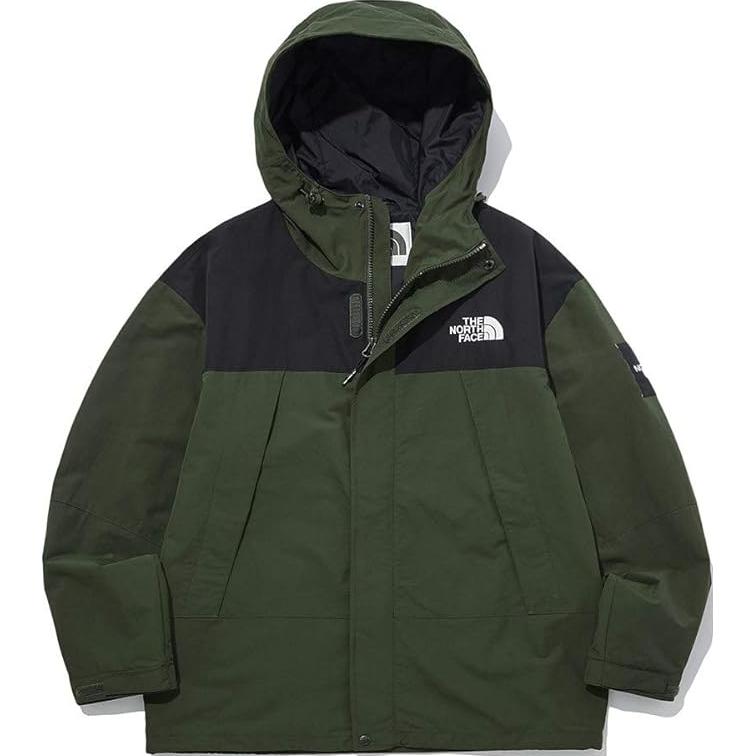 TNF Clement Triclimate® Colorblock Waterproof Jacket - Green NF0A82VO-KII
