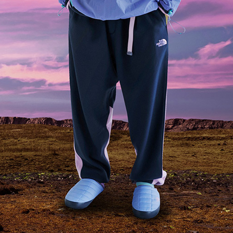 The North Face CLOT ThermoBall Traction Mules V 'Blue Purple' 圖 6