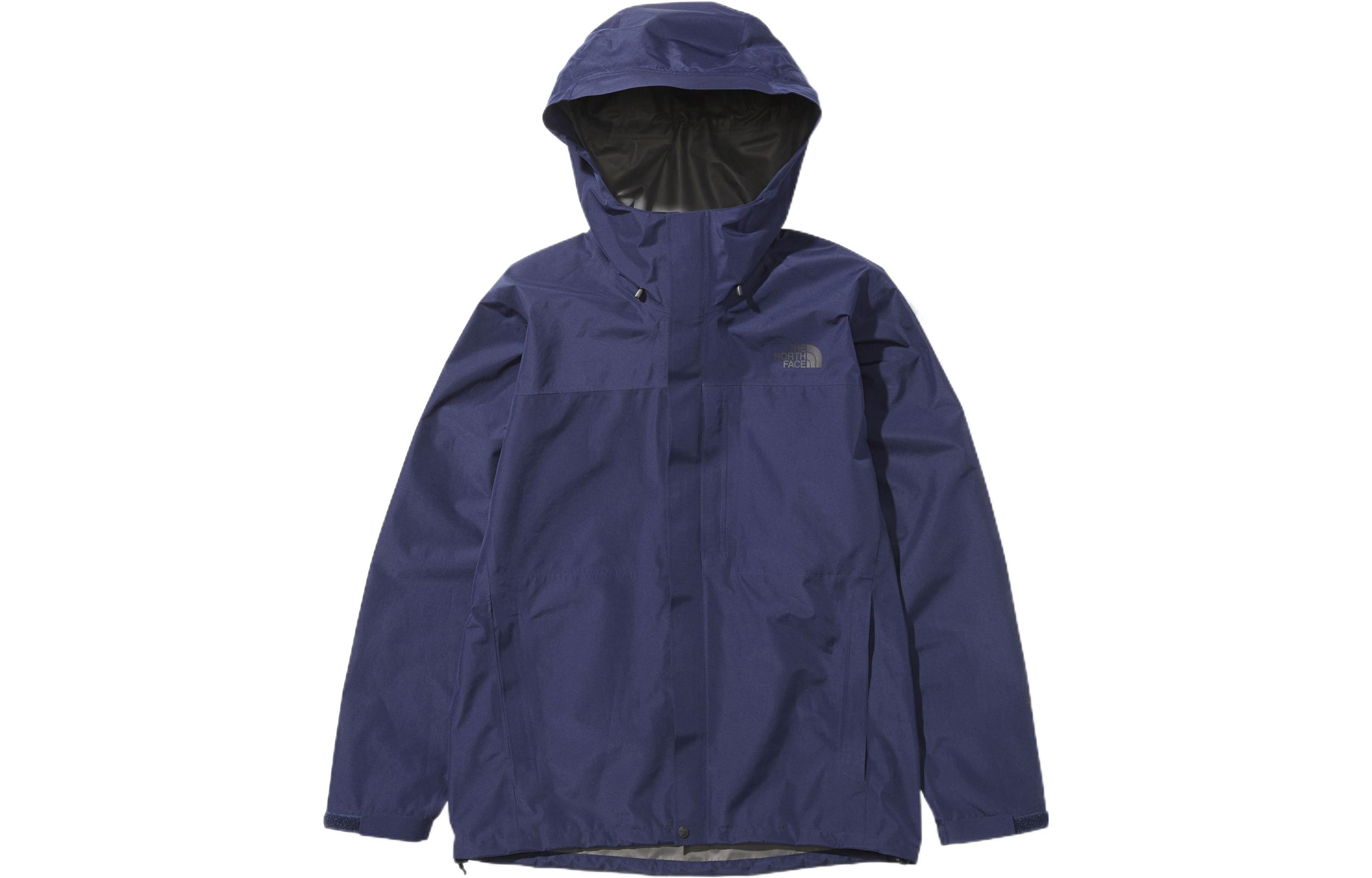 TNF Cloud Logo Lightweight Windproof Softshell Jacket Blue NP12102-NY