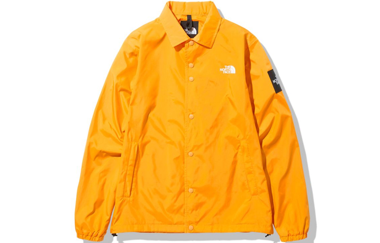 TNF Coach Jacket Orange Casual Sports Collared Outerwear NP22030-SG