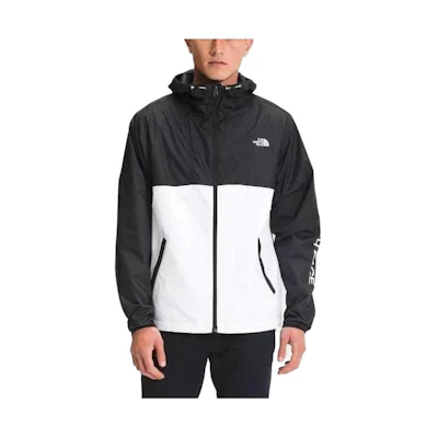 TNF Color-Block Hooded Jacket Black White NF0A5IW5-NM9