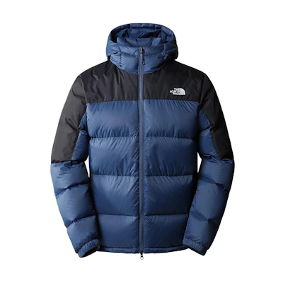 TNF Colorblock Breathable Hooded Cotton Jacket Blue NF0A4M9L-MPF