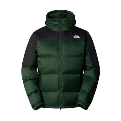 TNF Colorblock Breathable Hooded Zip Jacket Green NF0A4M9L-KII