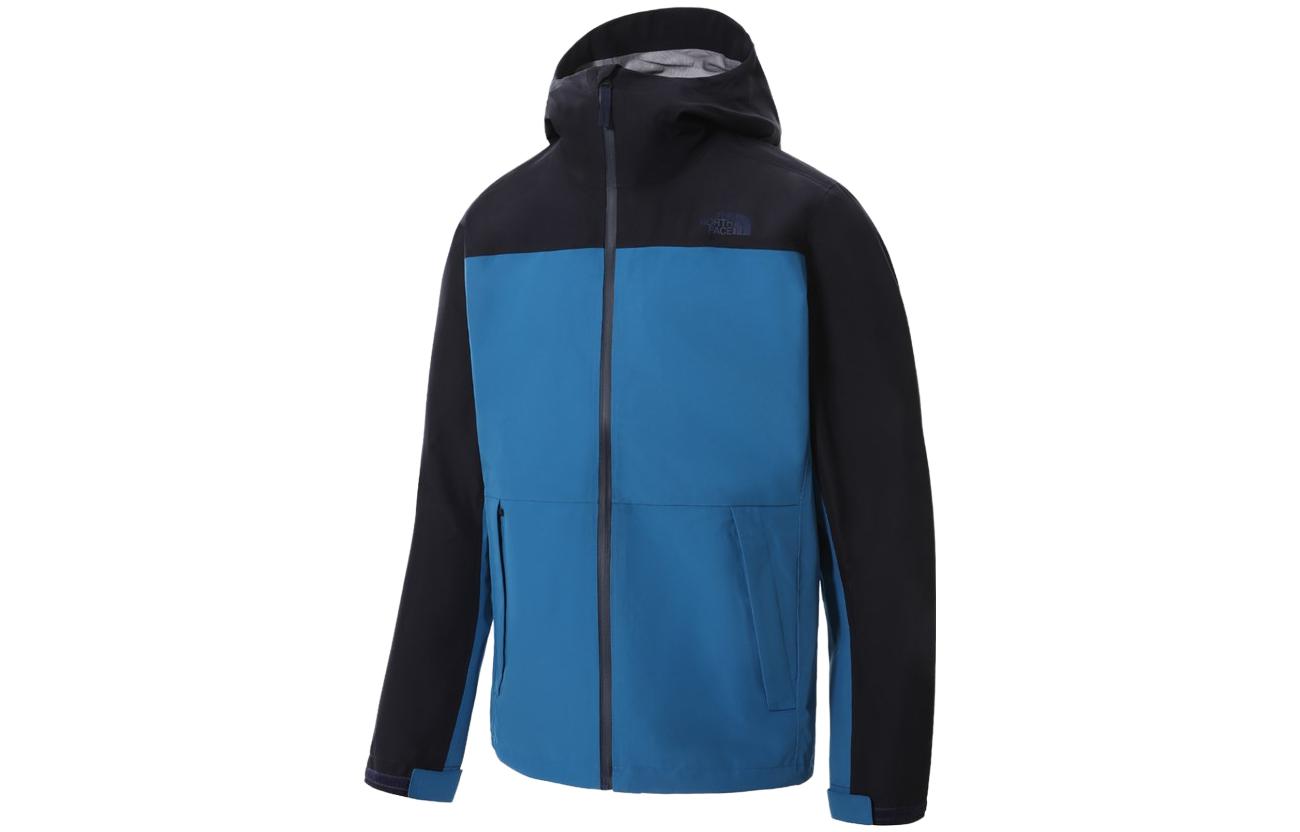 TNF Colorblock Casual Long-Sleeve Jacket Blue NF0A7QB2-48I