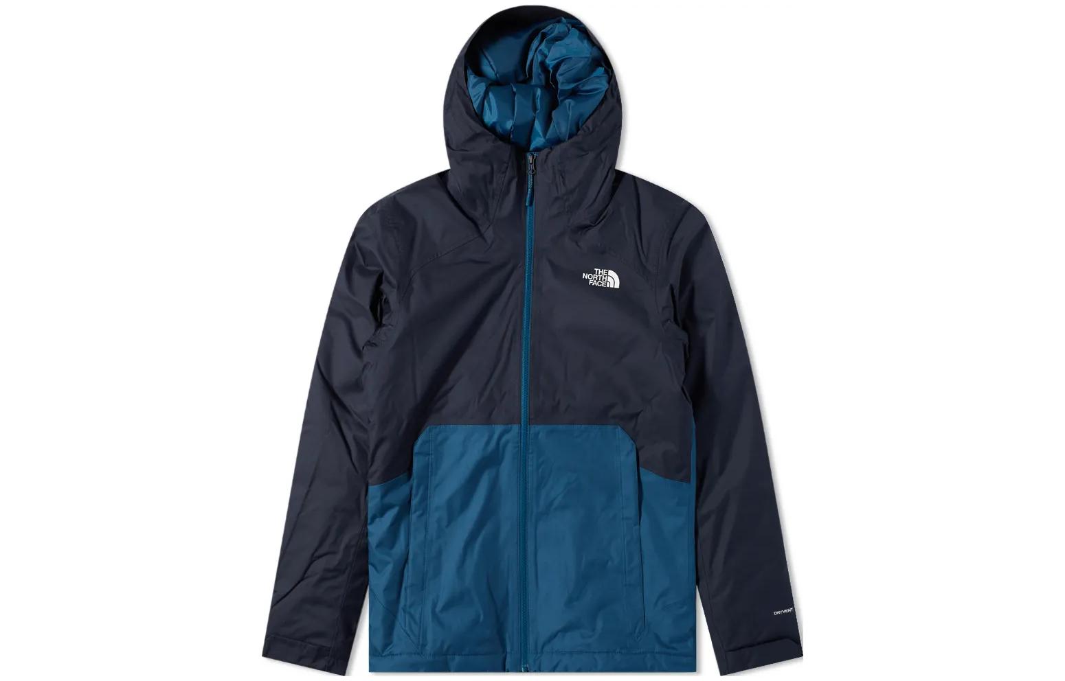 TNF Colorblock Embroidered Logo Hoodie Jacket Men’s Multicolor NF0A3YFI-S2X