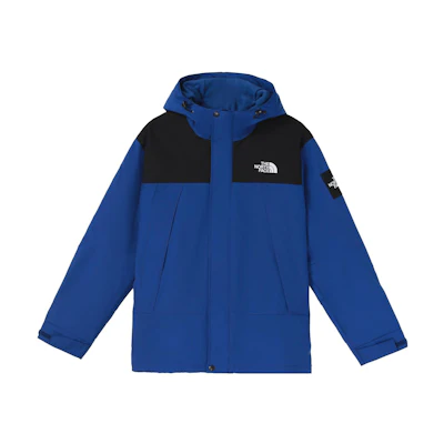 TNF Colorblock Fleece-Lined Hooded Jacket Unisex - Royal Blue NI3BN62P